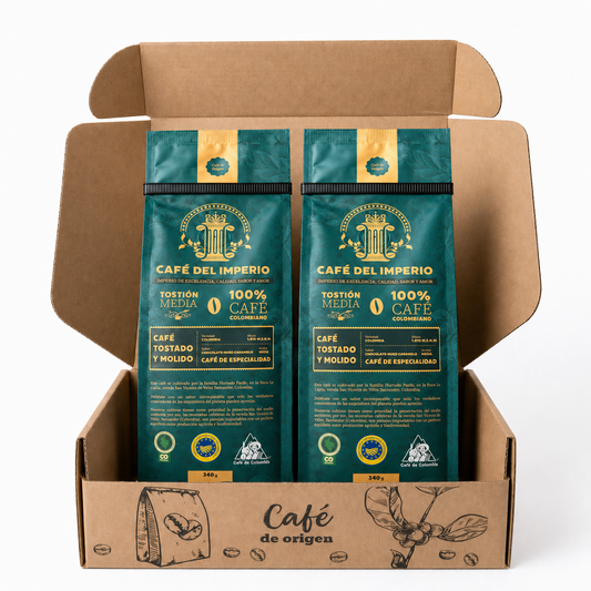 Café microlote ESPECIAL variedad  COLOMBIA (2 x 340 gramos)