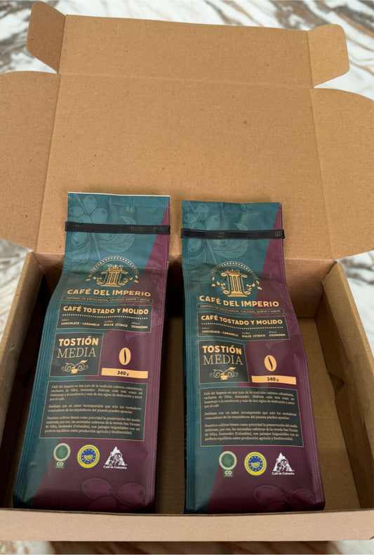 Café de especialidad MOLIDO 2 unidades x 340 g, lavado -  Envío gratis