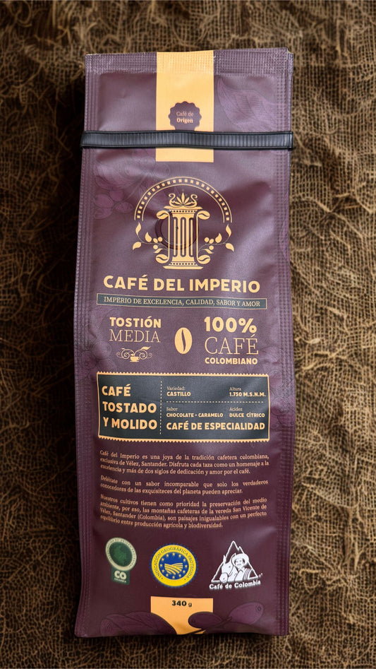Café microlote ESPECIAL (MOLIDO x 340 g) 24 horas de fermentación -Envío gratis