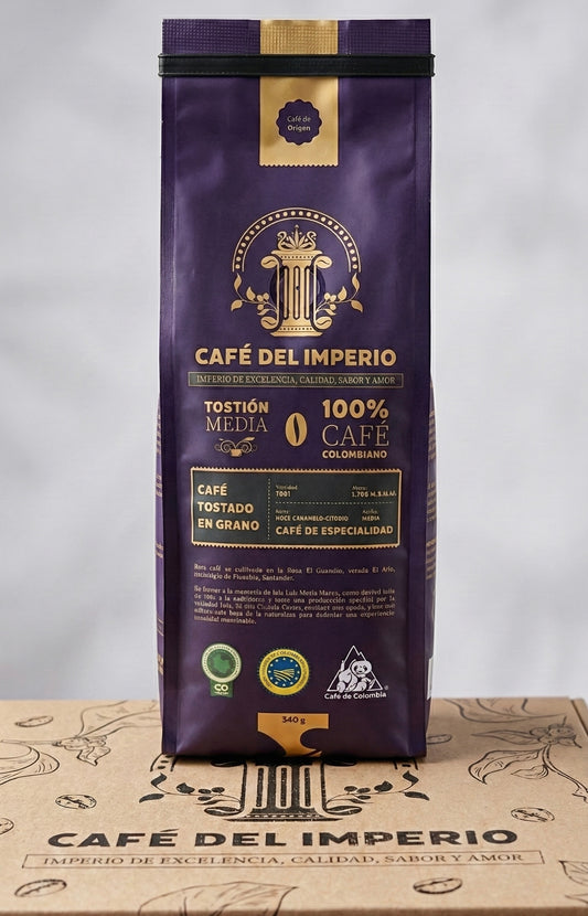 Café microlote ESPECIAL (GRANO 1 x 340 g x)  variedad Tabi